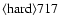 ${\rm\langle hard \rangle 717 }$