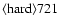 ${\rm\langle hard \rangle 721 }$