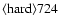 ${\rm\langle hard \rangle 724 }$