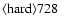 ${\rm\langle hard \rangle 728 }$