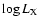 $\log L_{\rm X}$