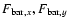 $F_{{\rm bar},x},F_{{\rm bar},y}$