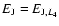 $E_{\rm J}=E_{{\rm J},L_4}$