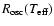 $R_{\rm osc}(T_{\rm eff})$