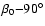 $\beta_0{-}90^{\circ}$