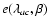 $e(\lambda_{ac},\beta)$