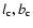 $l_{\rm c}, b_{\rm c}$