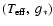 $(T_{\rm eff},~g_*)$