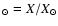 $_\odot=X/X_\odot$