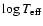 $\log T_{\rm
eff}$