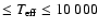 $\leq T_{\rm
eff} \leq 10~000$