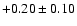 $+0.20\pm0.10$