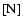 $\left[\textrm{N}\right]$