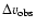 $\Delta v_{\rm obs}$