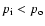 $p_{\rm i} < p_{\rm o}$