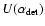 $U(\alpha_{\rm det})$