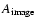 $A_{\rm image}$