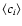 $\langle c_i \rangle$