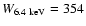 $W_{\rm 6.4~keV} = 354$