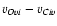 $v_{O {\sc vi}} - v_{C {\sc iv}}$