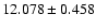 $12.078 \pm 0.458$