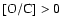 ${\rm [O/C]} > 0$