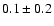 $0.1\pm0.2$