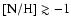 ${\rm [N/H]} \gtrsim -1$