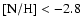 ${\rm [N/H]} < -2.8$