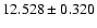 $12.528 \pm 0.320$