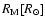$R_{\rm M} [R_{\odot}]$
