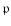 $\mathfrak{p}$