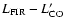 $L_{\rm FIR}-L'_{\rm CO}$