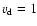 $v_{\rm d}=1$