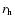 $r_{\rm h}$