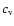 $c_{\rm v}$