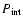 $P_{\rm int}$