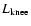$L_{\rm knee}$