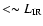 $<\thicksim L_{\rm IR}$