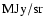 $\rm MJy/sr$