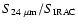 $S_{24~\mu{\rm m}}/S_{\rm IRAC}$