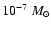 $10^{-7}~M_\odot$