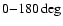 $0{-}180\deg$