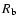 $R_{\rm b}$