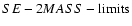 $SE-2MASS-\rm limits$