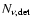 $N_{\nu,{{\rm det}}}$