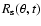 $R_{\rm s}(\theta ,t)$