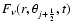 $F_{\nu}(r,\theta_{j+{1\over 2}},t)$