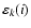 $\varepsilon_{k}(i)$
