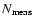 $N_{{\rm meas}}$